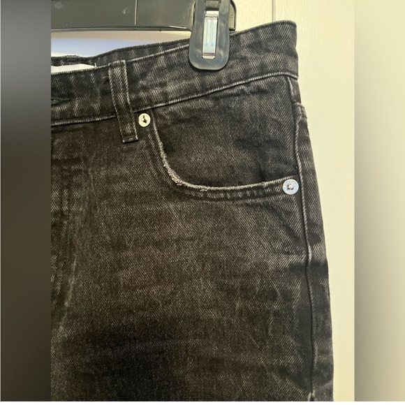 Zara Jeans Womens Sz 6 Black High Rise - Picture 4 of 5